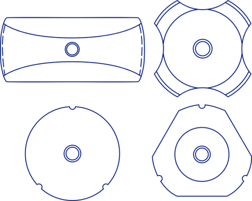 Domes-LineDrawing